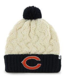 Chicago Bears Women's 47 Brand Natural Matterhorn Cuff Knit Hat