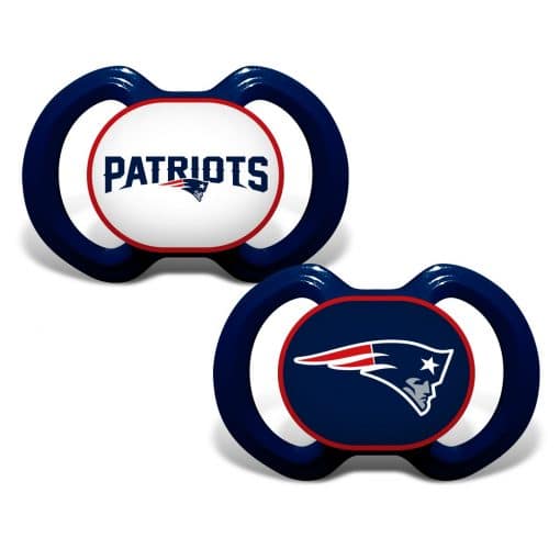 New England Patriots Navy Patriots Pacifier 2 Pack