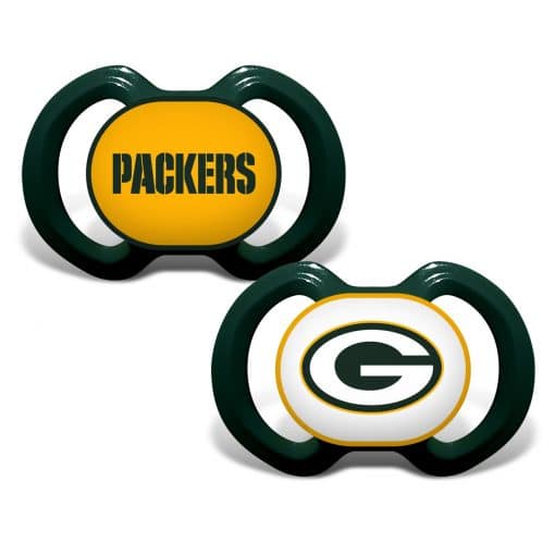 Green Bay Packers Green Pacifier 2 Pack