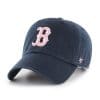 Boston Red Sox 47 Brand Pink Navy Clean Up Adjustable Hat