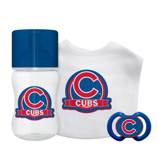 Chicago Cubs Baby Royal Gift Set 3 Piece