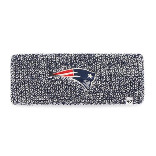 New England Patriots Women's 47 Brand Light Navy Prima Headband