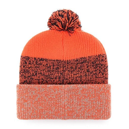 Chicago Bears 47 Brand Orange Static Cuff Knit Hat - Image 2