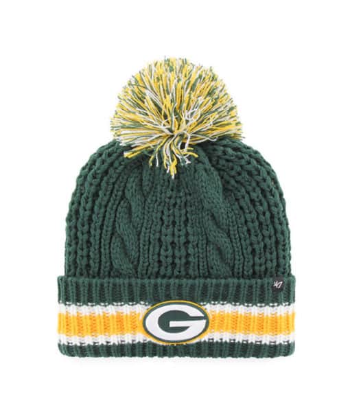 Green Bay Packers Women's 47 Brand Dark Green Sorority Cuff Knit Hat