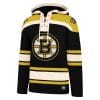 Boston Bruins Men's 47 Brand Black Pullover Jersey Hoodie