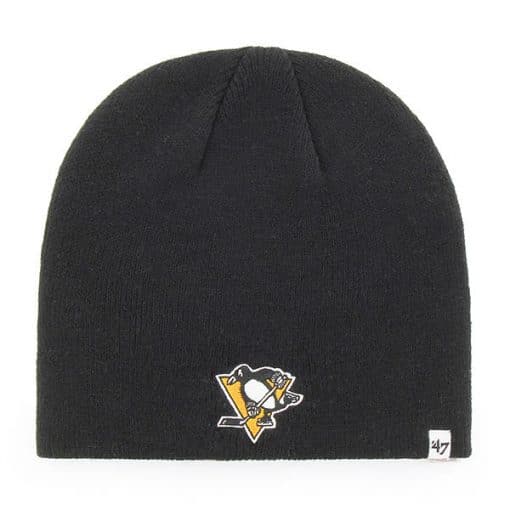 Pittsburgh Penguins 47 Brand Black Beanie Hat