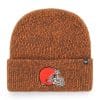 Cleveland Browns 47 Brand Brown Brain Freeze Cuff Knit Hat