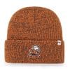 Cleveland Browns 47 Brand Legacy Brown Brain Freeze Cuff Knit Hat