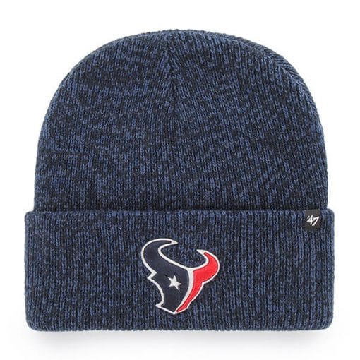 Houston Texans 47 Brand Navy Brain Freeze Cuff Knit Hat