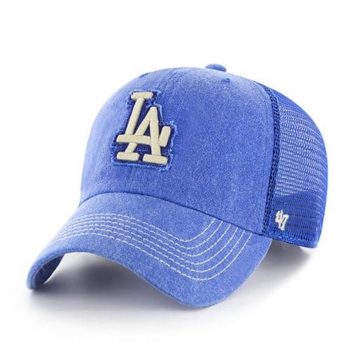 Los Angeles Dodgers 47 Brand Royal Burnstead Mesh Adjustable Hat