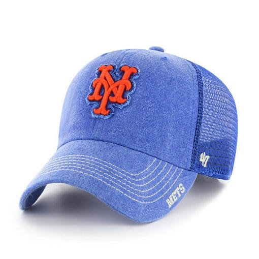New York Mets 47 Brand Royal Burnstead Mesh Adjustable Hat