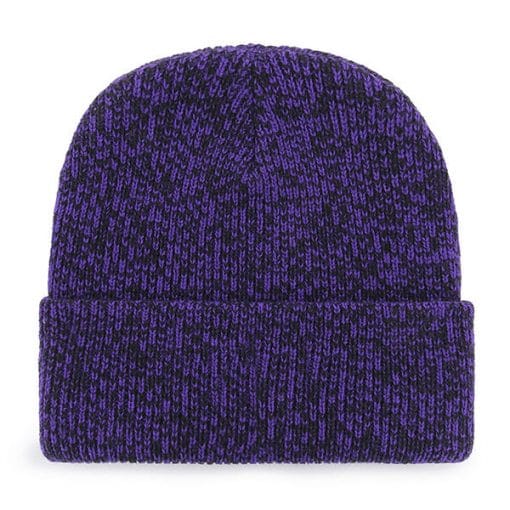 Minnesota Vikings 47 Brand Purple Brain Freeze Cuff Knit Hat - Image 2