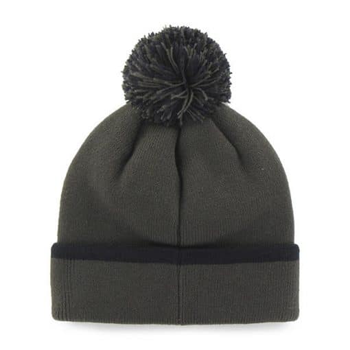Boston Red Sox 47 Brand Baraka Charcoal Cuff Knit Hat - Image 2