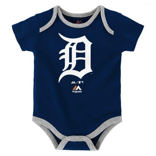 Detroit Tigers Baby Navy Onesie Creeper