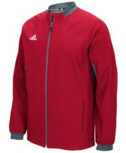 Men's Adidas Red Fielder's Choice Full Zip Jacket