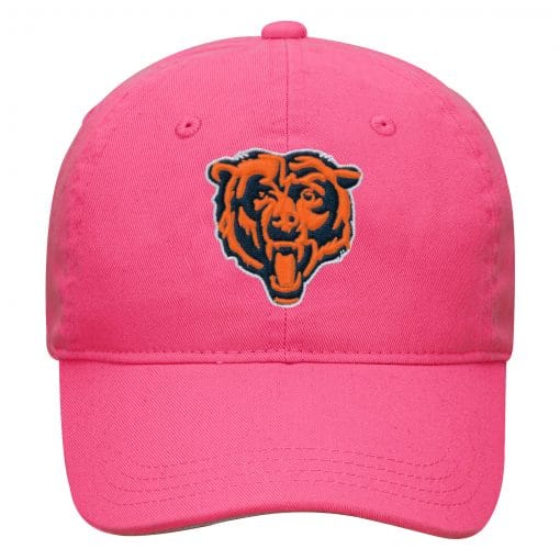 Chicago Bears Girls KIDS Pink Adjustable Hat