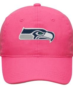 Seattle Seahawks KIDS Girls 7-16 Pink Adjustable Hat