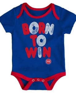 Detroit Pistons Baby Blue Born to Win Onesie Creeper