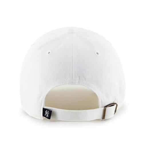 New York Yankees 47 Brand White Clean Up Adjustable Hat - Detroit Game Gear