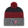 Houston Texans 47 Brand Navy Static Cuff Knit Hat