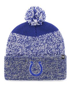 Indianapolis Colts 47 Brand Royal Static Cuff Knit Hat