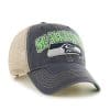 Seattle Seahawks 47 Brand Navy Tuscaloosa Vintage Clean Up Adjustable Hat
