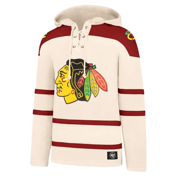 blackhawks hooded jersey