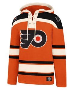 47 Brand Orange Pullover Jersey Hoodie 