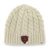 Chicago Bears Women's 47 Brand Natural Newbury Beanie Knit Hat