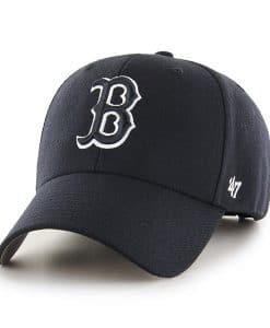 Boston Red Sox 47 Brand Black MVP Adjustable Hat