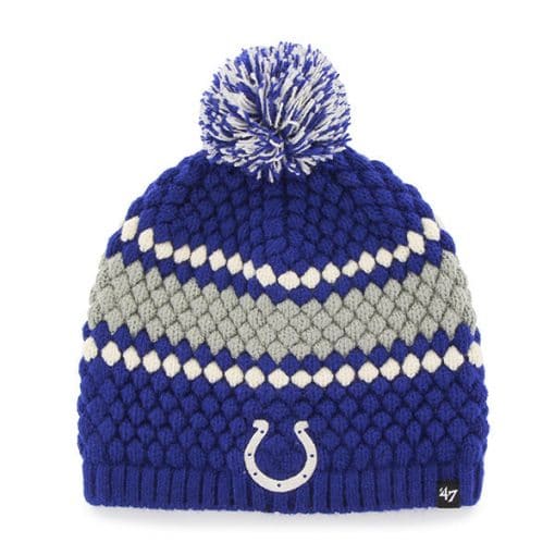 Indianapolis Colts Women's 47 Brand Royal Leslie Beanie Hat