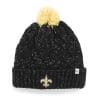 New Orleans Saints INFANT / TODDLER 47 Brand Black Fiona Cuff Knit Hat