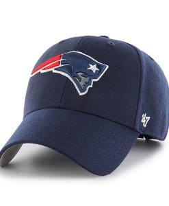New England Patriots 47 Brand Light Navy MVP Adjustable Hat