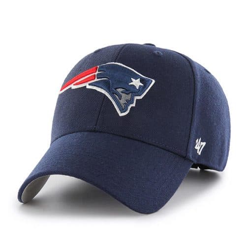 New England Patriots 47 Brand Light Navy MVP Adjustable Hat
