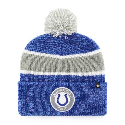 Indianapolis Colts 47 Brand Royal Noreaster Cuff Knit Hat