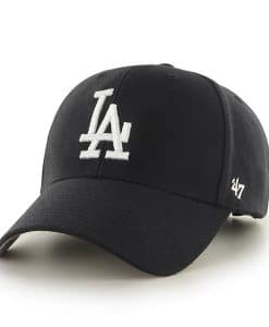 Los Angeles Dodgers 47 Brand Black MVP Adjustable Hat