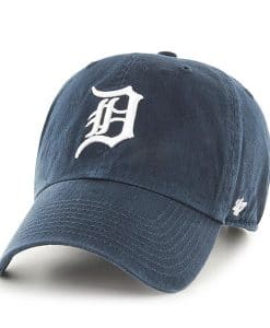 Detroit Tigers Women's 47 Brand Navy Home Clean Up Adjustable Hat