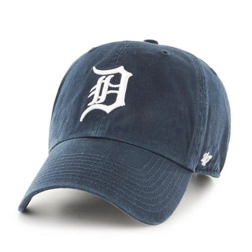 Detroit Tigers Women's 47 Brand Navy Home Clean Up Adjustable Hat