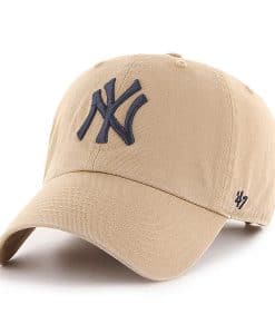 New York Yankees 47 Brand Khaki Clean Up Adjustable Hat