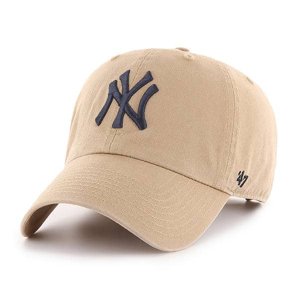 New York Yankees 47 Brand Khaki Clean Up Adjustable Hat