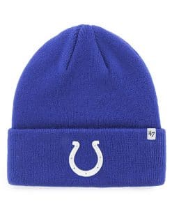 Indianapolis Colts 47 Brand Royal Raised Cuff Knit Hat