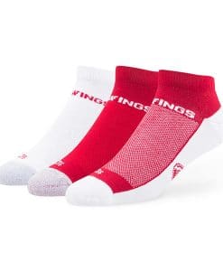 Detroit Red Wings LARGE 47 Brand Team Color Rush Motion Socks LC 3 Pack