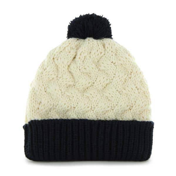 Seattle Seahawks 47 Brand Women's Matterhorn Natural Cuff Knit Hat - Image 2