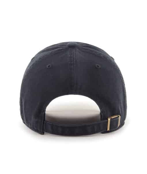 Los Angeles Dodgers 47 Brand All Black Clean Up Adjustable Hat - Image 2
