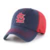 St. Louis Cardinals 47 Brand Navy Trawler Red Mesh Clean Up Snapback Hat
