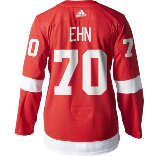 Christoffer Ehn Detroit Red Wings Men's Adidas AUTHENTIC Home Jersey