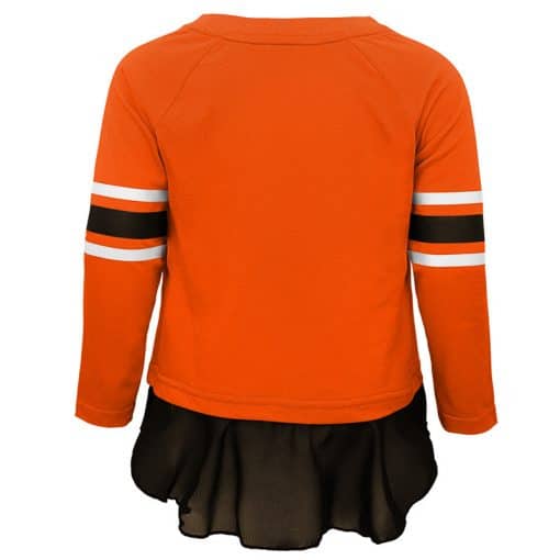 Cleveland Browns Baby Girls Pants & Top 2 Piece Set - Image 3