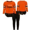 Cleveland Browns Baby Girls Pants & Top 2 Piece Set