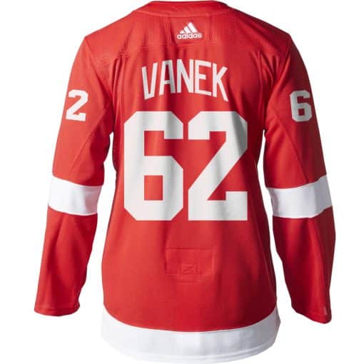 Thomas Vanek Detroit Red Wings Men's Adidas AUTHENTIC Home Jersey