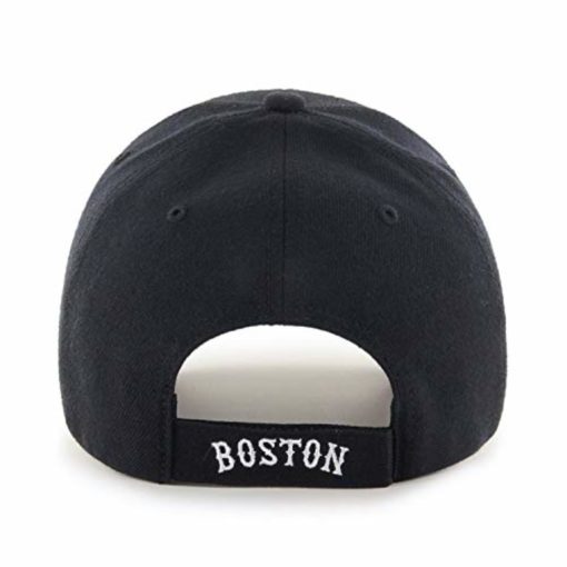 Boston Red Sox 47 Brand Black MVP Adjustable Hat - Image 2